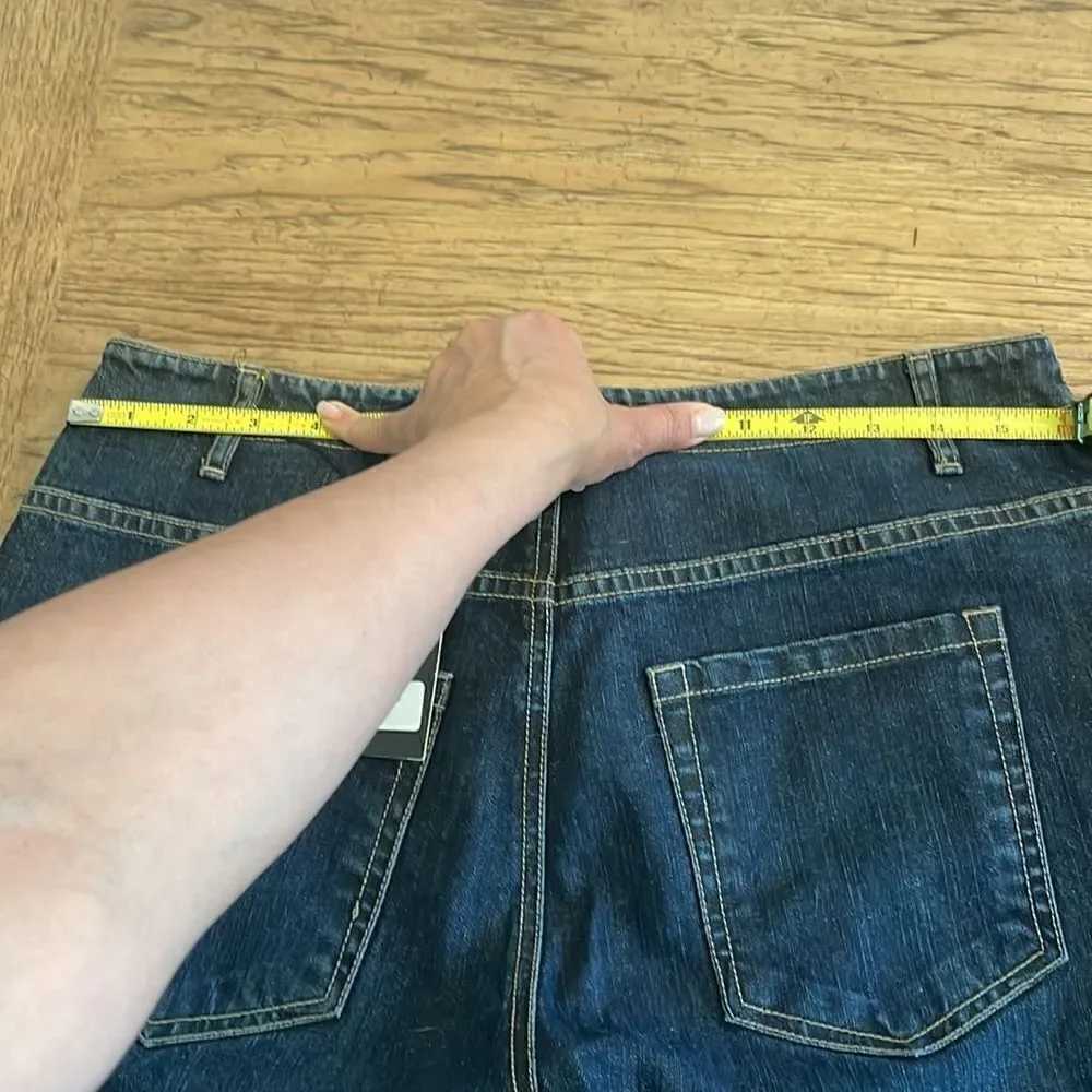 Y? MORRISEY CLASSIC BLUE JEANS.  NEW WITH TAGS